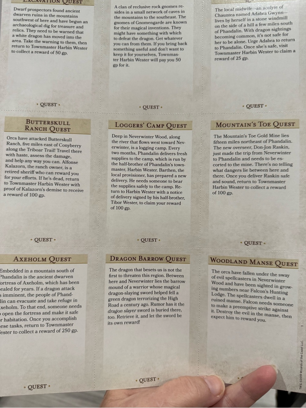 D&D Essentials Kit - Blue Box - Picture 4 of 6
